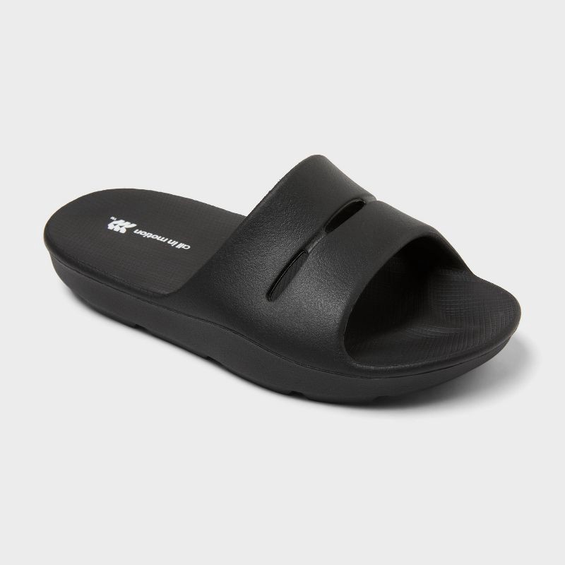slide 1 of 3, Kids' Banks Sports Sandals - All In Motion™ Black 4, 1 ct