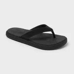 Kids' Kiva Flip Flops - All In Motion™ Black 13