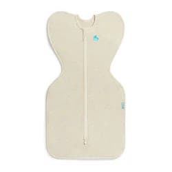 Love to Dream Baby Swaddle Up Sleep Sack - Cotton 1.0 TOG Cap Sleeve Wrap - Oatmeal - S