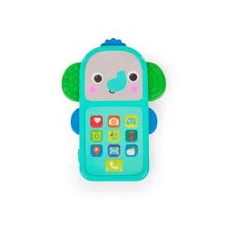 Bright Starts Elephone Telephone Toy: Educational Focus on Fine Motor Skills, Baby Learning Toy