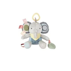 Skip Hop Bandana Buddies Activity Toy - Elephant: Baby Learning, Animal Focus