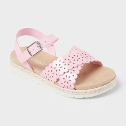 Toddler Brenner Footbed Sandals - Cat & Jack™ Pink 5T
