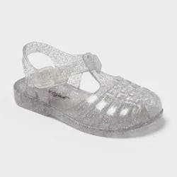 Toddler Sunny Jelly Sandals - Cat & Jack™ Clear 9T