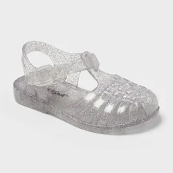 Toddler Sunny Jelly Sandals - Cat & Jack™ Clear 10T