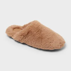 Women's Emily Scuff Slippers - Auden™ Tan S