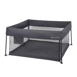 Baby Trend Play Zone Play Space with Compact Fold Deluxe Playard - Cosmic Gray