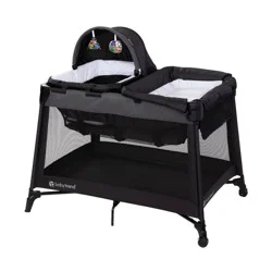 Baby Trend Willow Nursery Center Standard Playard with Flip Away Changing Table - Black