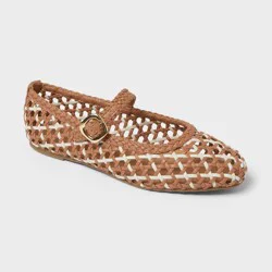 Women's Royce Mary Jane Shoes with Memory Foam Insole - Universal Thread™ Cognac 9.5