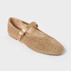 Women's Issa Flats with Memory Foam Insole - A New Day™ Copper 9.5