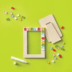 3"x5" Mosaic Frame Father's Day Craft Activity Kit - Mondo Llama™