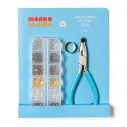 Clasps/Jump Rings/Needlenose Pliers Jewelry Making Kit - Mondo Llama™