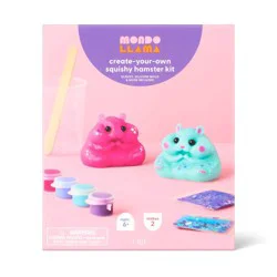 2ct Jelly Squish Hamster Craft Activity Kit - Mondo Llama™