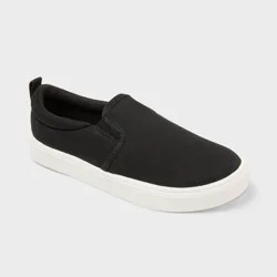 Kids' Hollis Slip On Sneakers - Cat & Jack™ Black 3