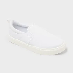 Kids' Hollis Slip On Sneakers - Cat & Jack™ Off-White 4