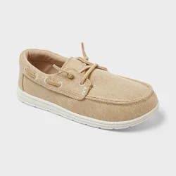 Kids' Boyd Boat Sneakers - Cat & Jack™ Khaki 13