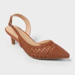 Women's Miriam Louis Heels with Memory Foam - Universal Thread™ Cognac 8