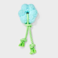 11.7" Flower Rope Plush Dog Toy - Boots & Barkley™