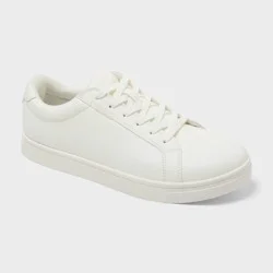 Men's Cade Court Sneakers - Goodfellow & Co™ White 11.5