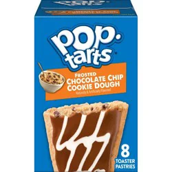 Pop-Tarts Frosted Chocolate Chip Cookie Dough Toaster Pastries - 13.5oz/8ct