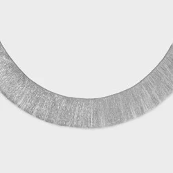 Silver Iridescent Tinsel Fringe Party Garland - Spritz™