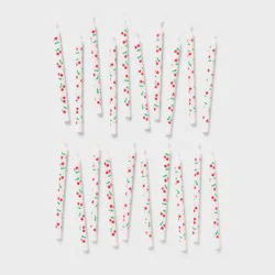 20ct Cherry Print Birthday Candles - Spritz™
