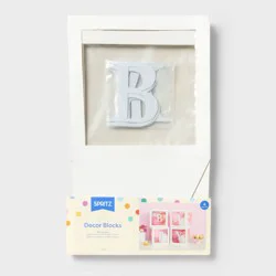 4ct Baby Boxes with Letters for Baby Shower Wedding Gender Reveal - Spritz™