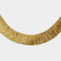 Gold Tinsel Fringe Party Garland - Spritz™