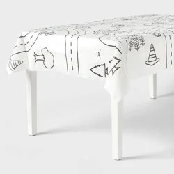 City Roadmap Color Your Own Personalizable Table Cover - Spritz™