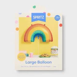 Large Traditional Rainbow Foil Balloon- Spritz™