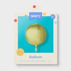 Sphere Foil Balloon Gold - Spritz™
