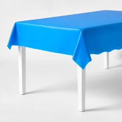 Plastic Table Cover Blue - Spritz™