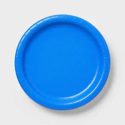20ct Blue Dinner Paper Plates- Spritz™"