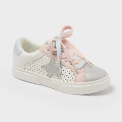 Girls' Kaitlyn Lace Up Court Sneakers - art class™ Multicolor 2