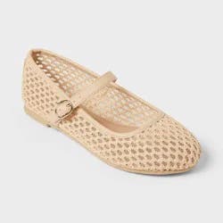 Girls' Wilma Ballet Flats - Cat & Jack™ Tan 3