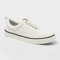 Men's Billy Lace Up Sneakers - Goodfellow & Co™ White 9