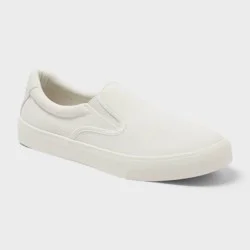 Men's Collin Slip On Sneakers - Goodfellow & Co™ White 9