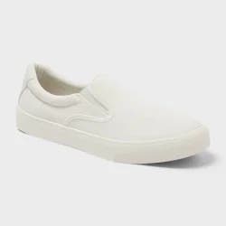 Men's Collin Slip On Sneakers - Goodfellow & Co™ White 10