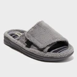 dluxe by dearfoams Men's Dale Slippers - Gray XL