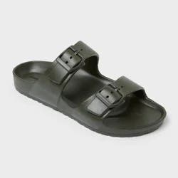 Men's Carson Two Band Sandals - Goodfellow & Co™ Olive Green 12