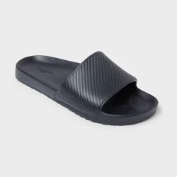 Men's Neil Slides - Goodfellow & Co™ Navy Blue 8