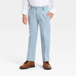 Boys' Linen Pants - Cat & Jack™ Sky Blue 16