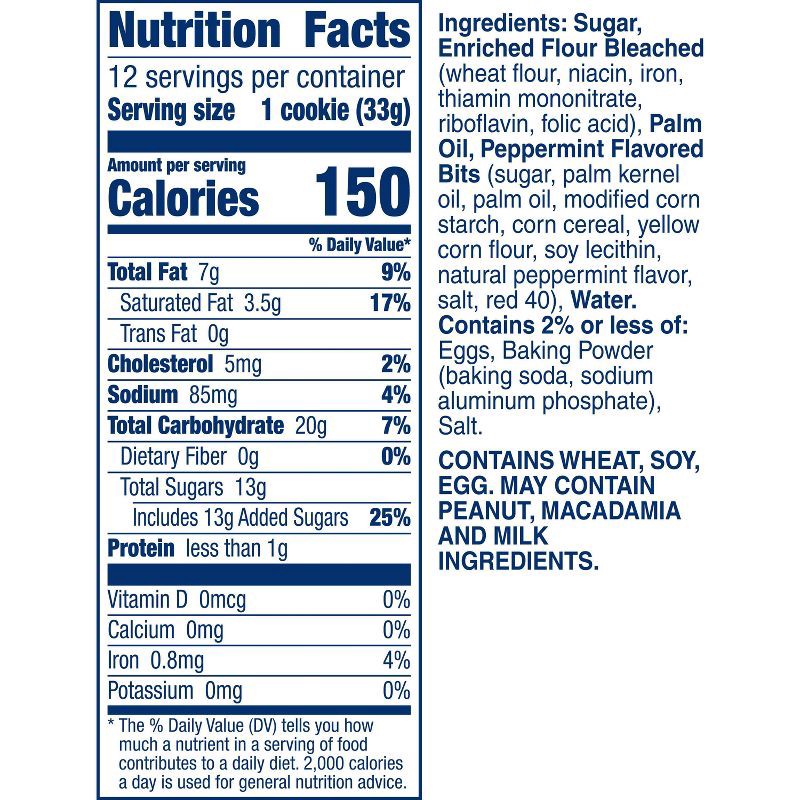slide 5 of 7, Pillsbury Candy Cane Sugar Cookie Dough - 14ct/12ct, 14 ct, 12 ct