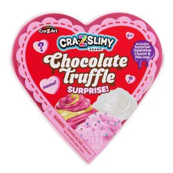 Cra-Z-Slimy Chocolate Truffle Surprise Slime Heart-Shaped Box