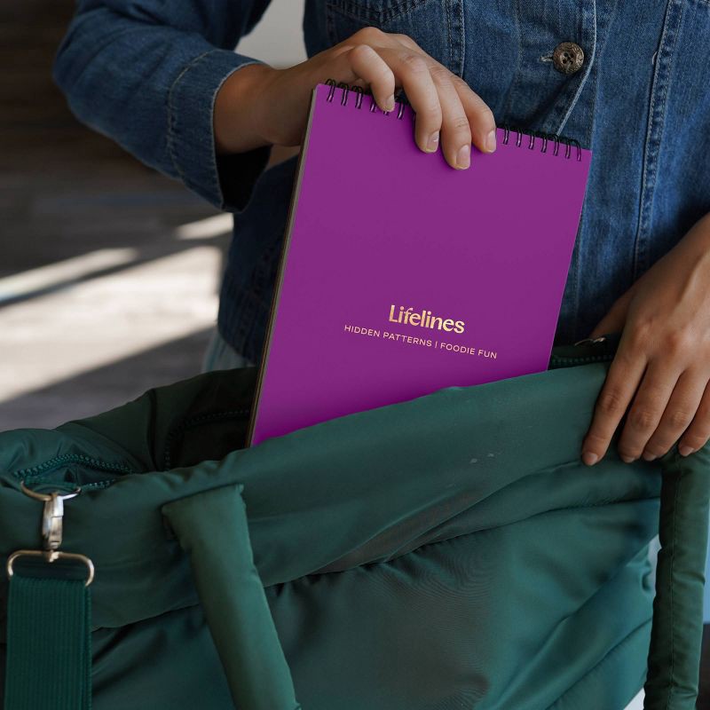 slide 7 of 12, Lifelines FlowArt: Hidden Patterns Foodie Fun, 1 ct