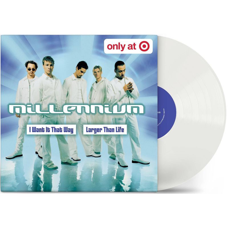 slide 1 of 5, Sony Music Backstreet Boys Tiny Vinyl Edition - I Want It That Way/Larger than life (Target Exclusive, vinyl 4 inch), 1 ct