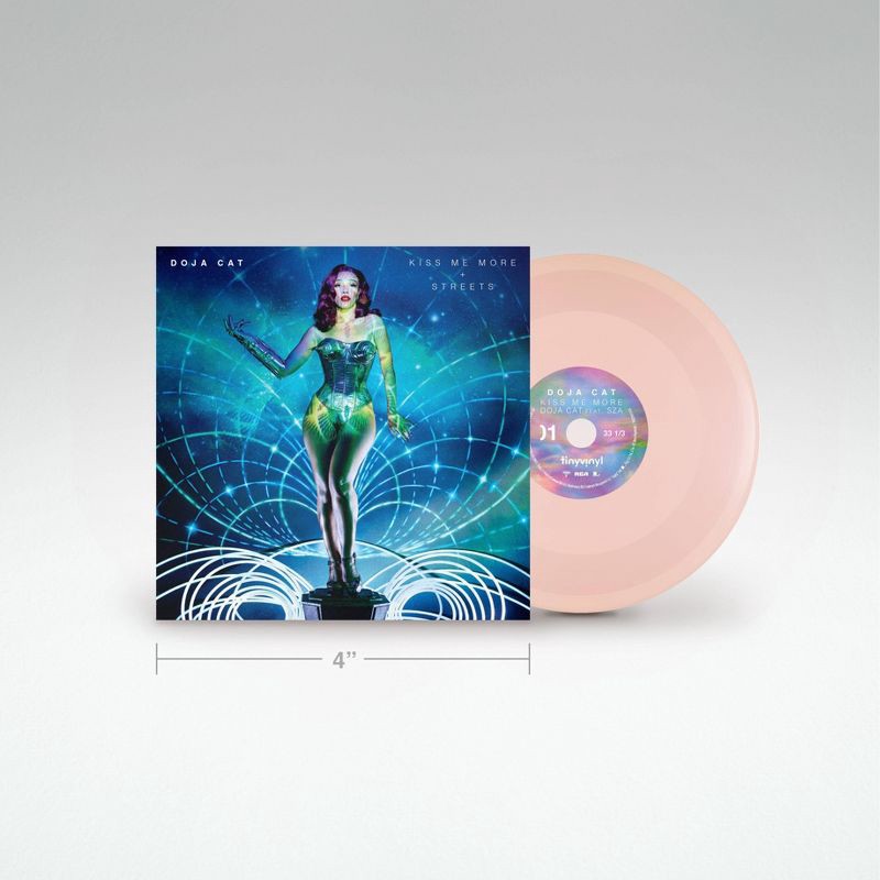slide 4 of 5, Sony Music Doja Cat Tiny Vinyl Edition - Kiss Me More/Streets (Target Exclusive, vinyl 4 inch), 1 ct