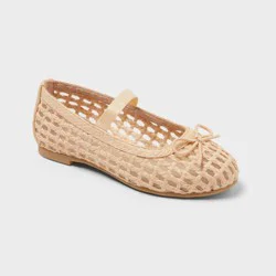 Toddler Lorna Mary Jane Flats - Cat & Jack™ Tan 9T