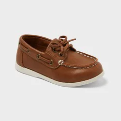 Toddler Hampton Boat Shoes - Cat & Jack™ Cognac 10T