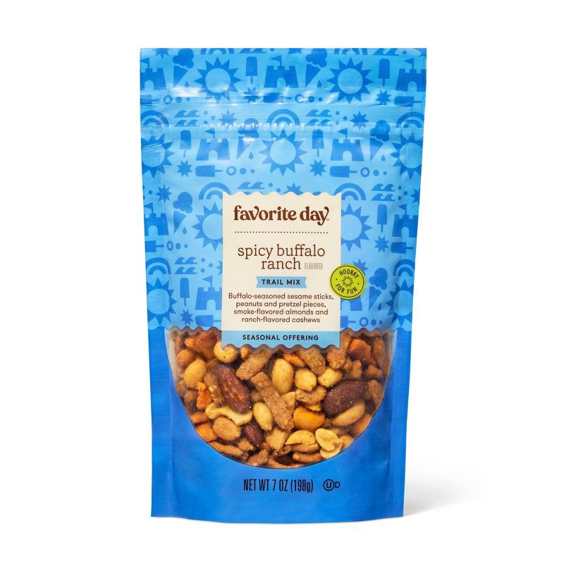 slide 1 of 4, Spicy Buffalo Ranch Trail Mix - 7oz - Favorite Day™, 7 oz