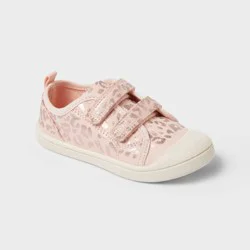Toddler Parker Hook and Loop Closure Leopard Print Sneakers - Cat & Jack™ Pink 5T